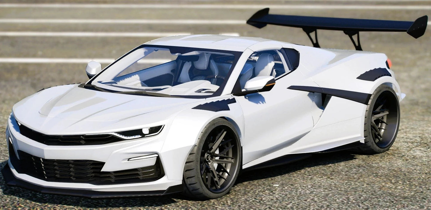 (Unbranded) 2024 Mid Engine Widebody Camaro | Castillo Mods | Performance Build