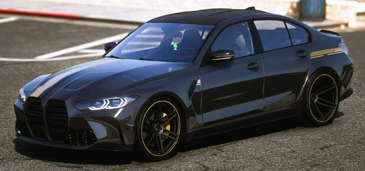 (Unbranded) 2021 Manhart BMW MH3 Police | DL Cars