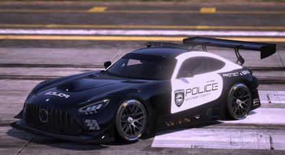 (Unbranded) 2020 Mercedes Benz AMG GT3 Police | HFM