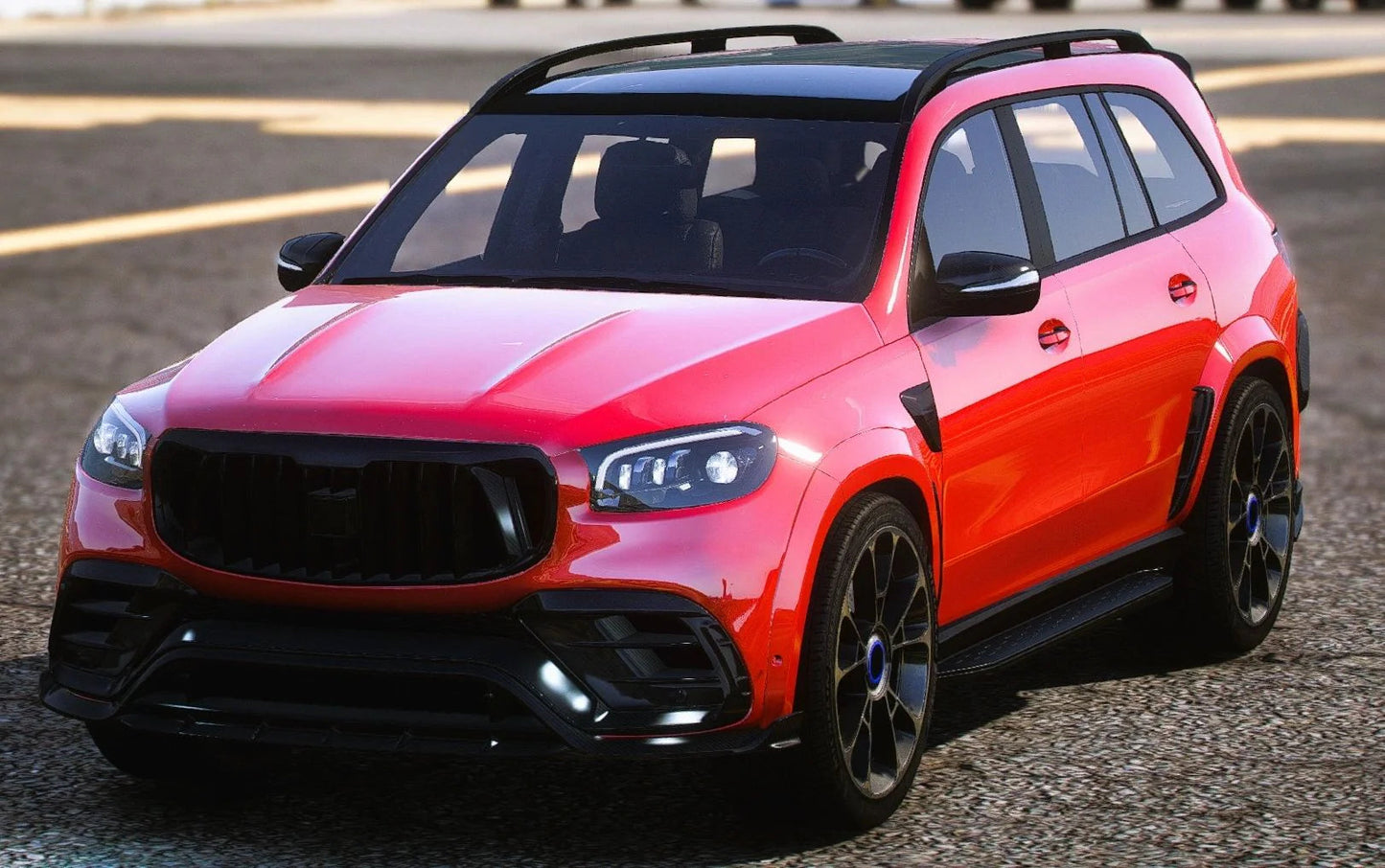 (Unbranded) 2021 Mercedes Benz GLS Mansory P850 (Armored ) | Gta Work Production