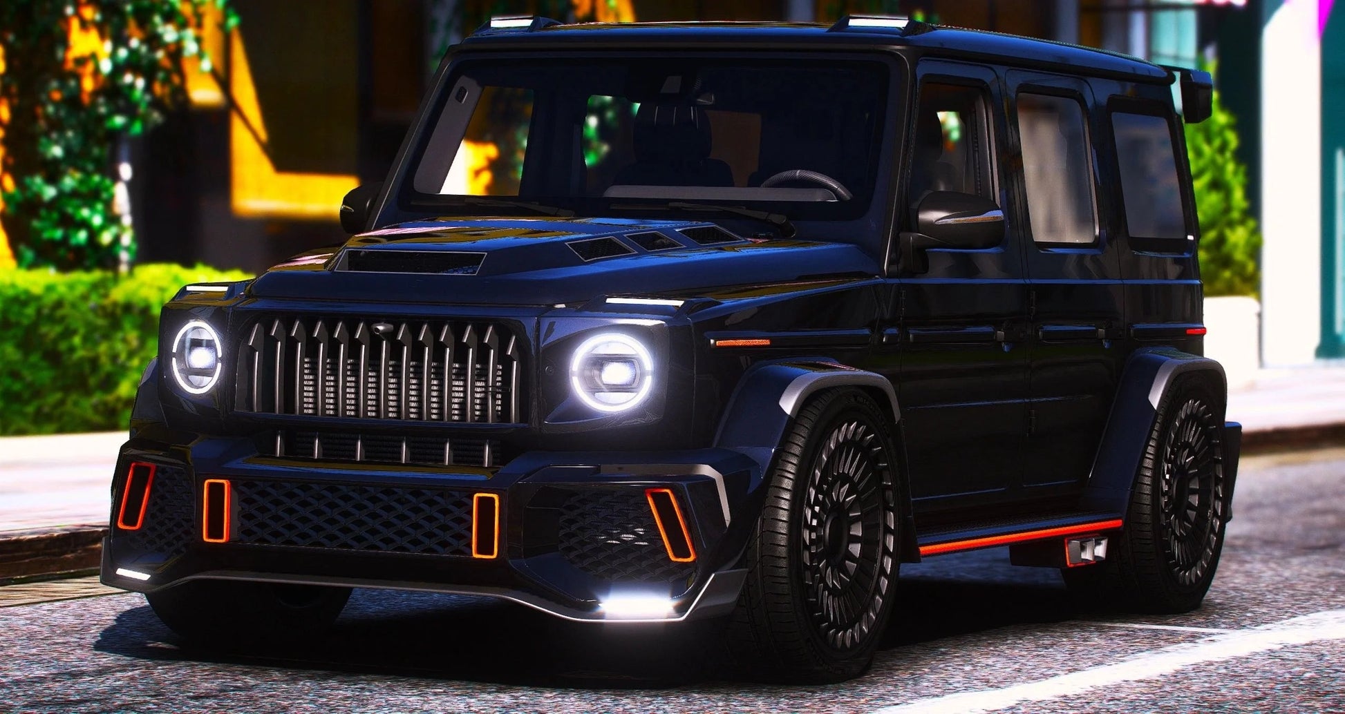 (Unbranded) 2022 Mercedes G63 "Monolith" | Mykes Customs