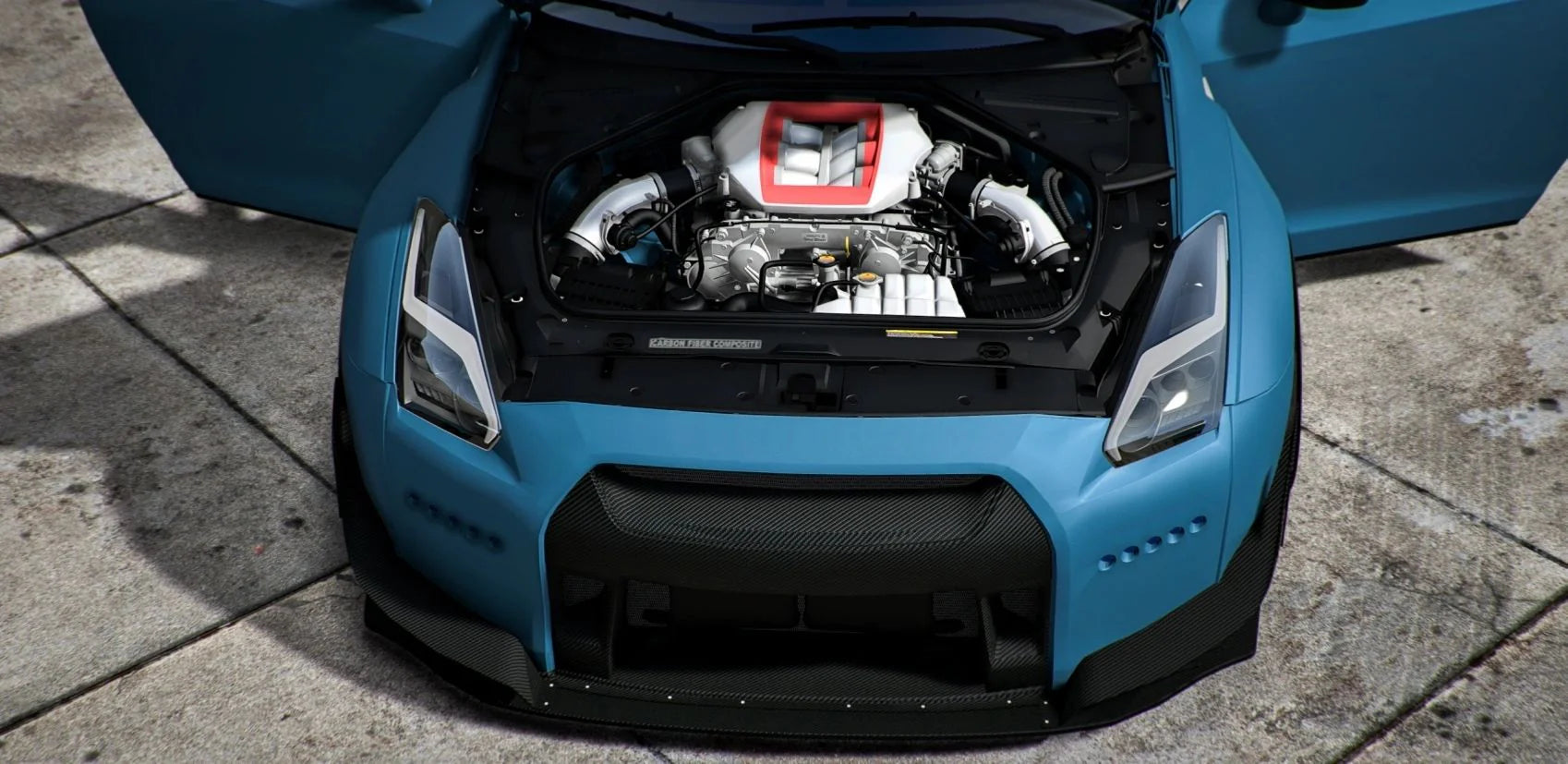 (Unbranded) 2021 Nissan GTR R35 Widebody V2 | South Coast Customs