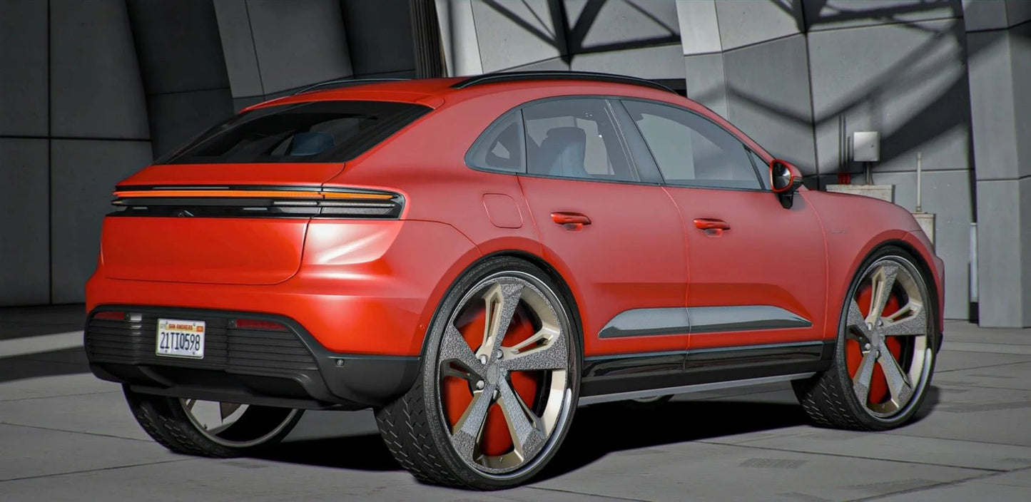 (Unbranded) 2024 Porsche Macan Donk on Floaters | Kleesman