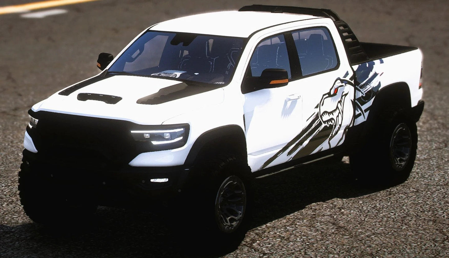 (Unbranded) 2020 Ram TRX 1500 Dinosaur Edition | Playa Cistoms