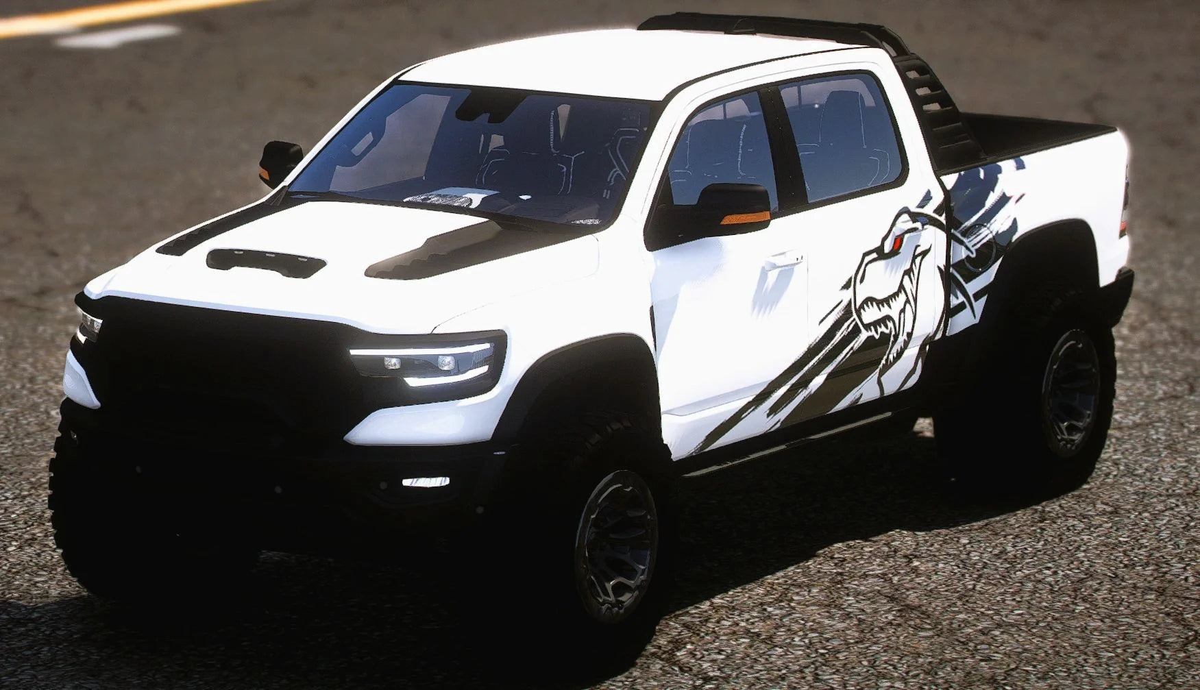 (Unbranded) 2020 Ram TRX 1500 Dinosaur Edition | Playa Cistoms