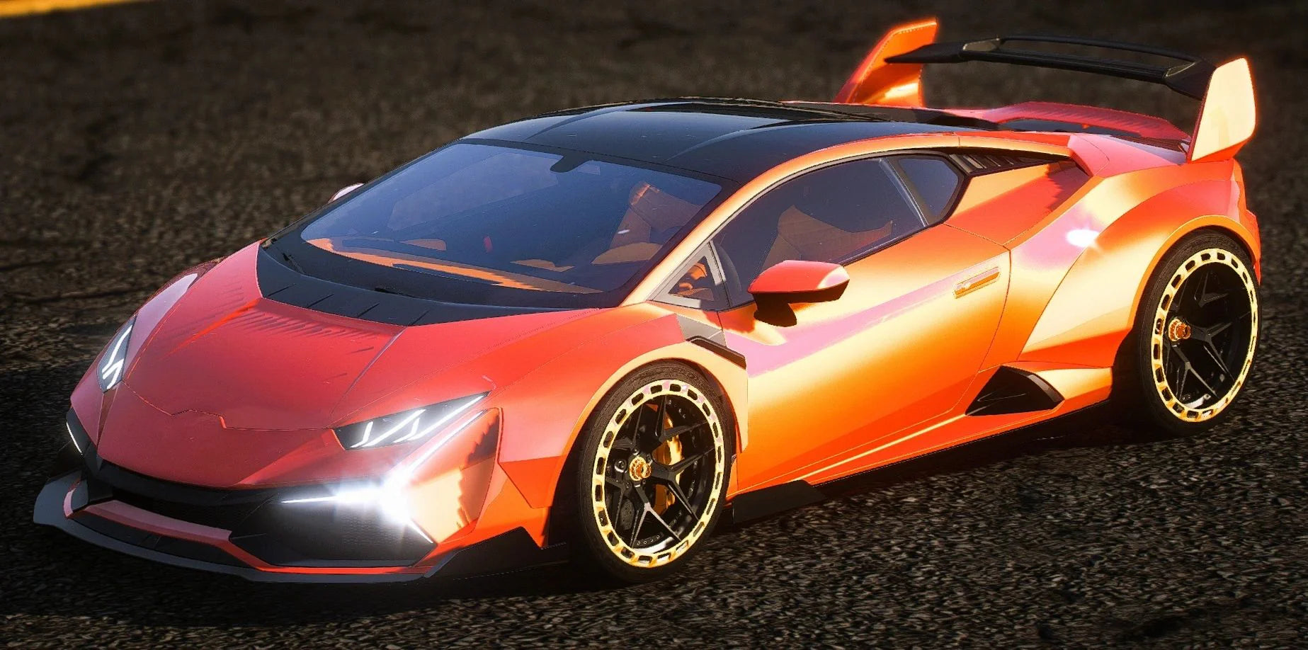 (Unbranded) 2023 Twin Turbo Widebody Huracan Tecnica | Castillo Mods