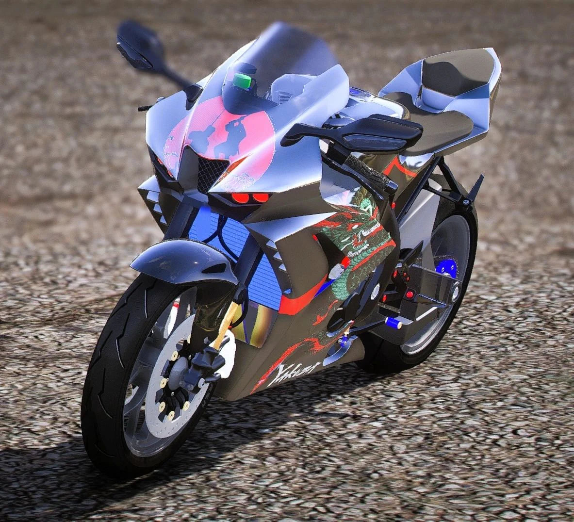 (Unbranded) 2023 YAKUZA CBR 1000 RRR | Elite Shifters