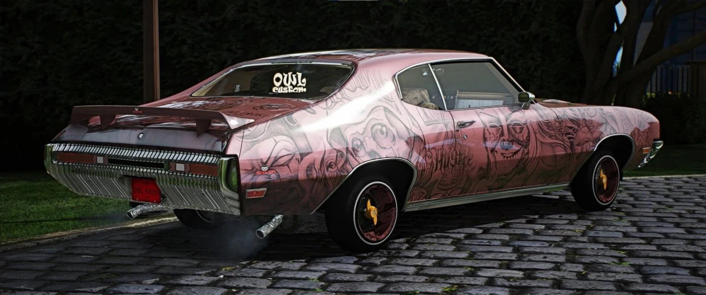 (Unbranded) Buick GSX Lowrider 1970 | Owl Frost