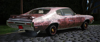 (Unbranded) Buick GSX Lowrider 1970 | Owl Frost
