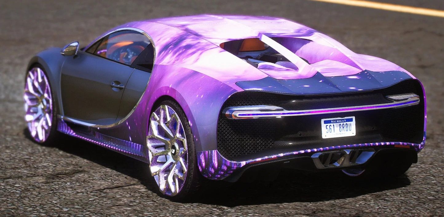 (Unbranded) Bugatti Chiron 2017 Galaxy GOLD MAX | JVG Customs