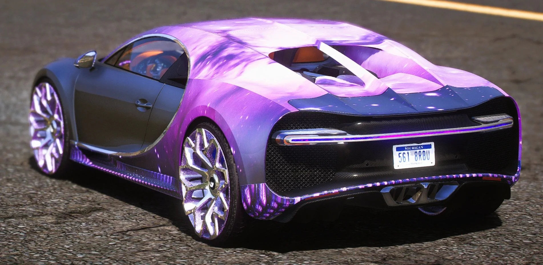 (Unbranded) Bugatti Chiron 2017 Galaxy GOLD MAX | JVG Customs