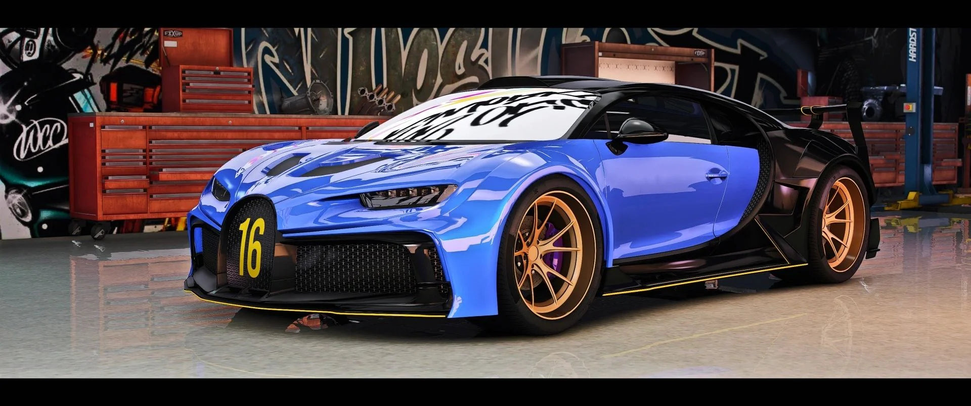 (Unbranded) Bugatti Chiron Venum | Hayes