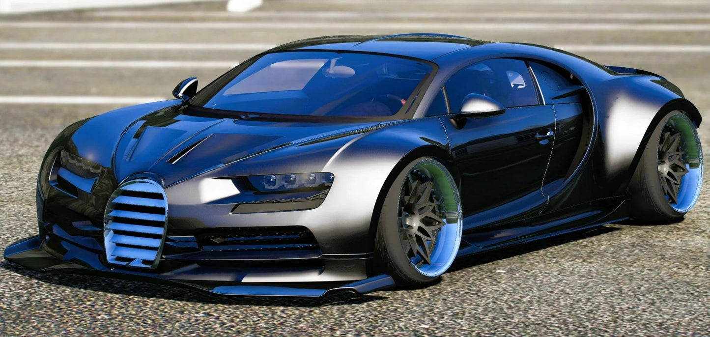 (Unbranded) Bugatti Chiron Widebody Carbon Widebody Erych Twin Turbo Edition | Tora