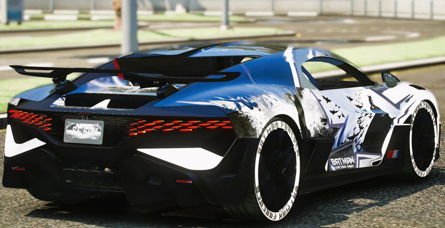 (Unbranded) Bugatti Divo Batman [Dinamic Lights] | MeRX