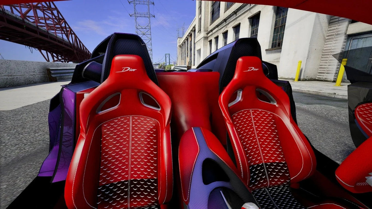 (Unbranded) Bugatti Divo Rain Prisk Concept | Tora