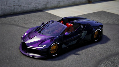 (Unbranded) Bugatti Divo Rain Prisk Concept | Tora