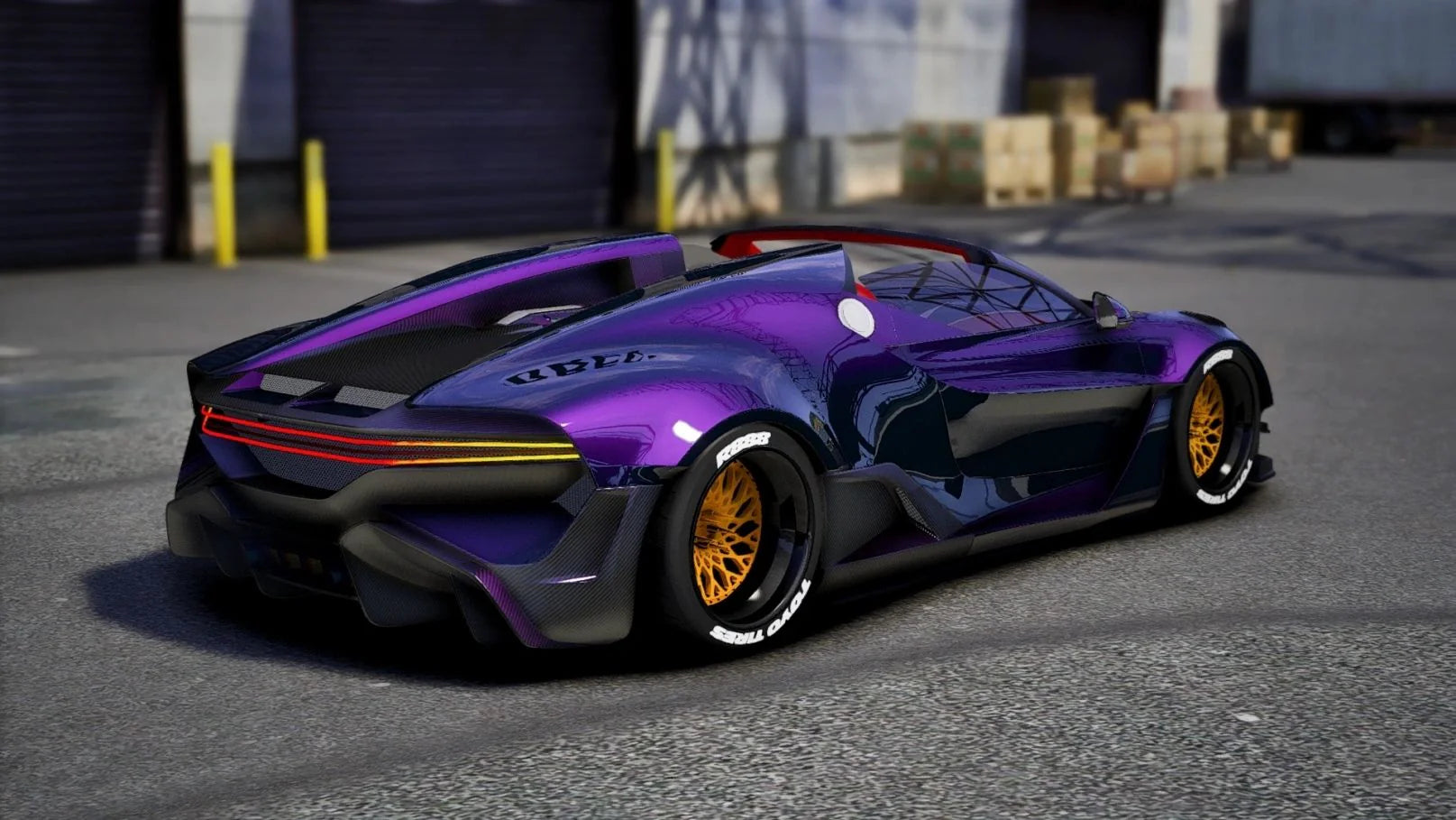 (Unbranded) Bugatti Divo Rain Prisk Concept | Tora
