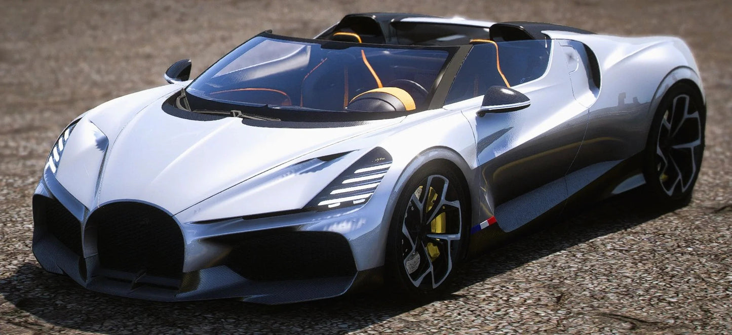(Unbranded) Bugatti Mistral 2023 | iKX3 Mods