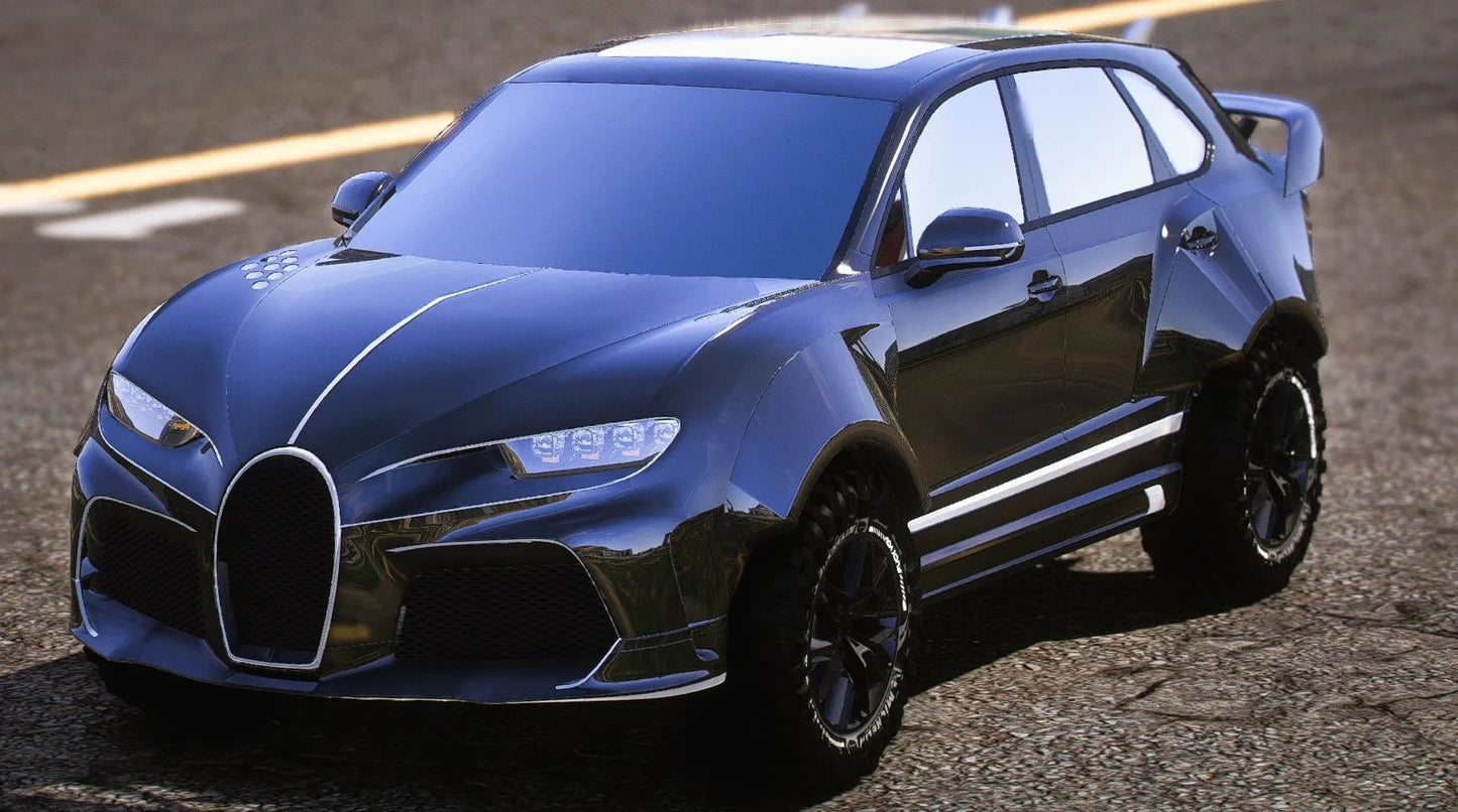 (Unbranded) Bugatti SK1 SUV Offroad Concepts (2 Liveries) | Sawz Ink