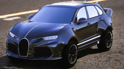 (Unbranded) Bugatti SK1 SUV Offroad Concepts (2 Liveries) | Sawz Ink