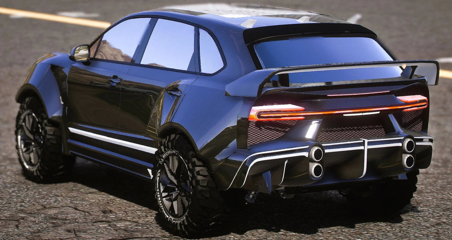 (Unbranded) Bugatti SK1 SUV Offroad Concepts (2 Liveries) | Sawz Ink