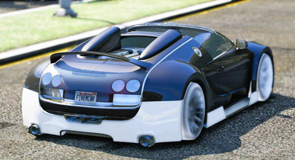 (Unbranded) Bugatti Veyron Profilee [Animated Lights] | Zeed