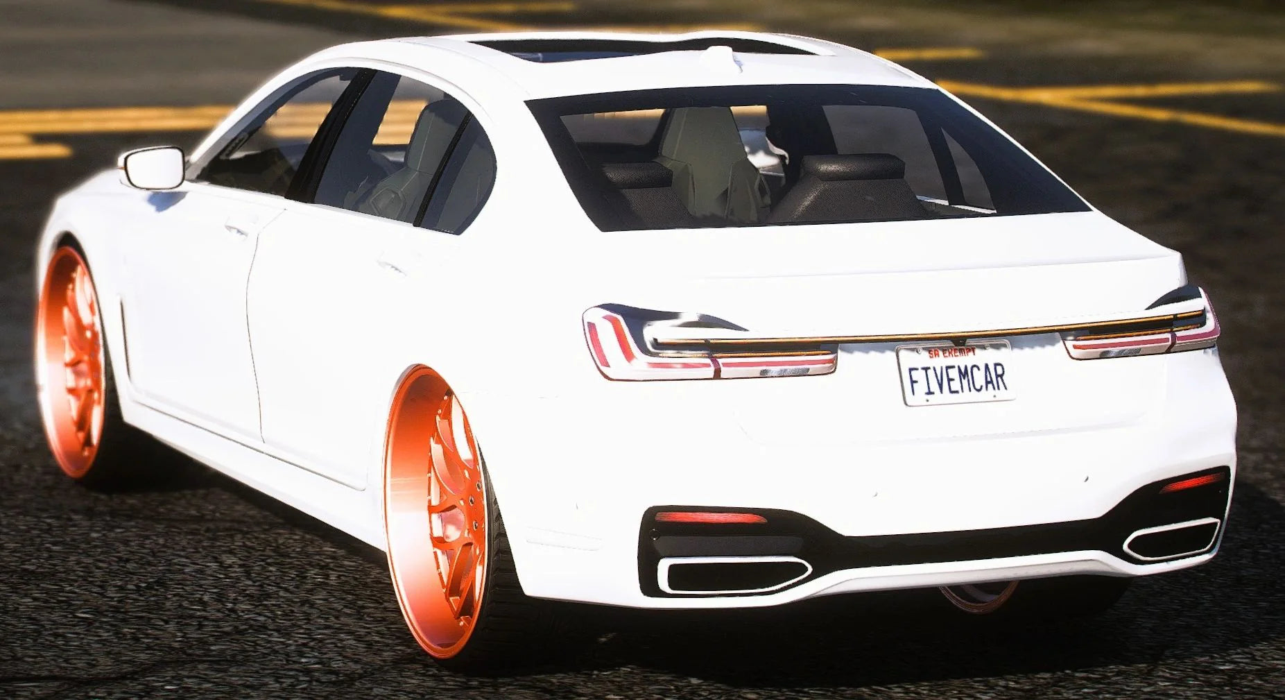 (Unbranded) BMW 745 Dopeboi Glo Rims | GF Garage