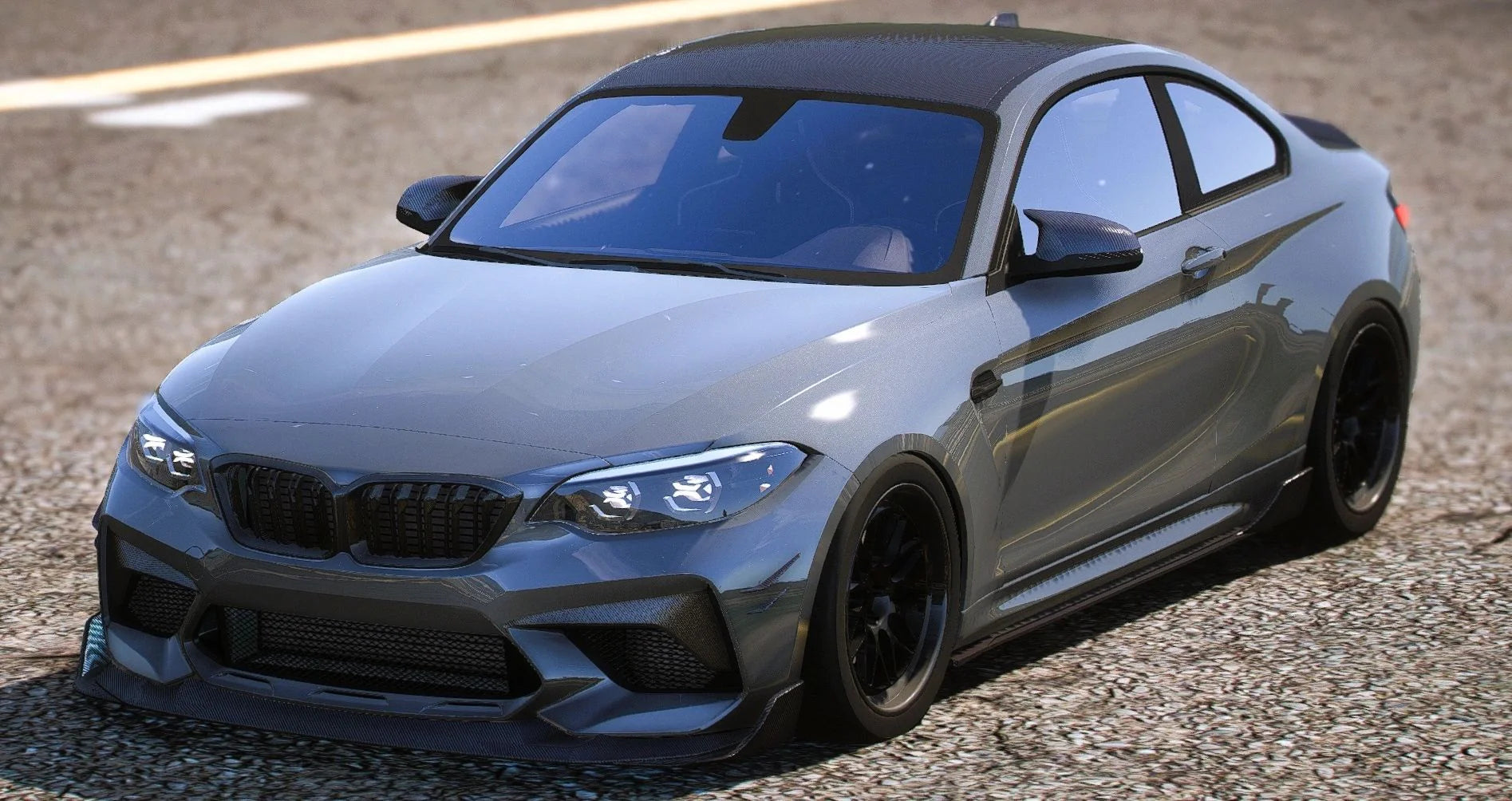 (Unbranded) BMW M2 F87 Competition Joker Edition (2 Liveries) | Lord Customs