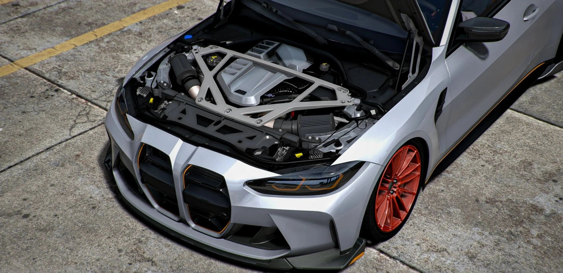 (Unbranded) BMW M4 Manhart with Custom Props | Elite Shifters