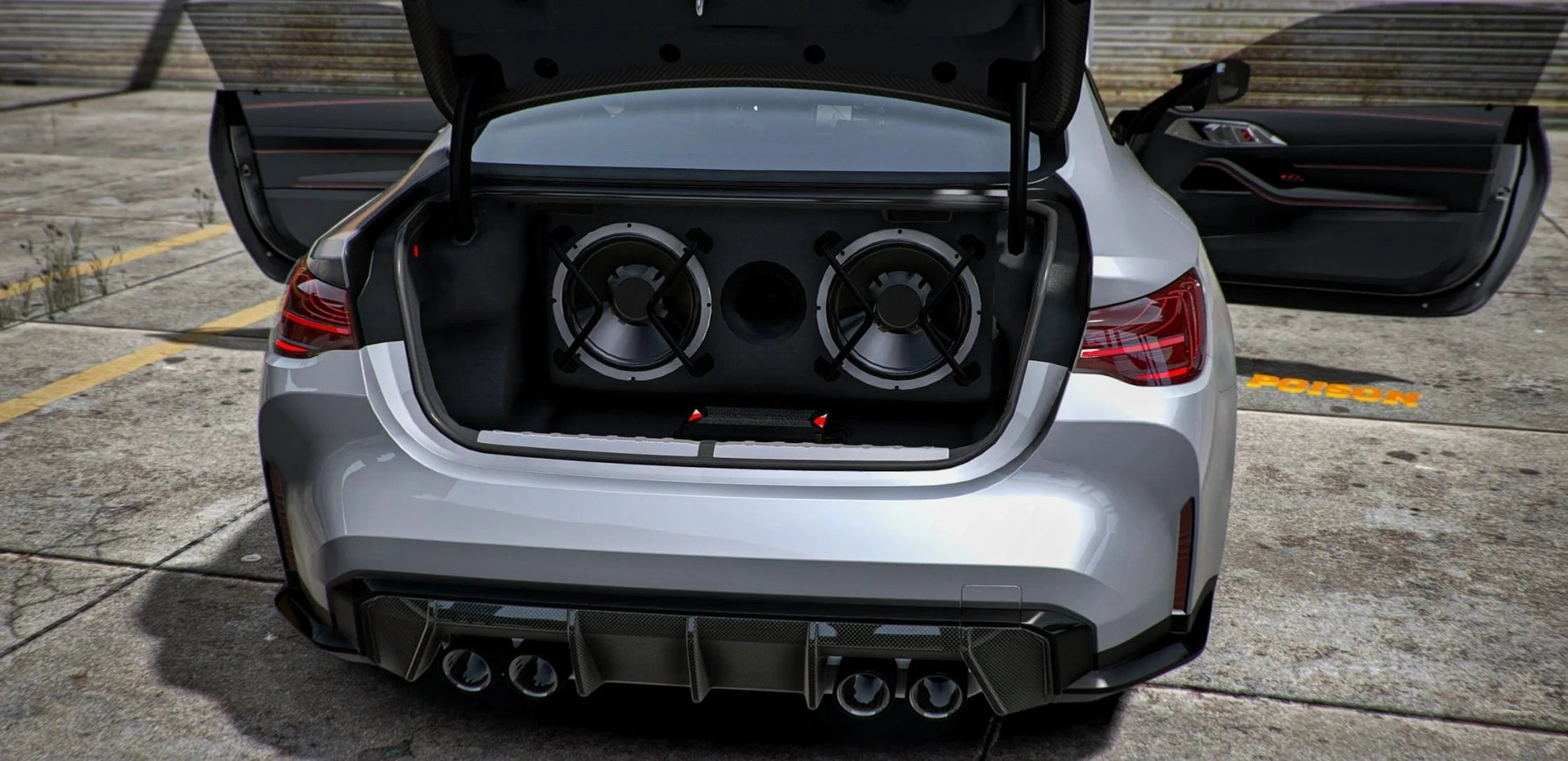 (Unbranded) BMW M4 Manhart with Custom Props | Elite Shifters