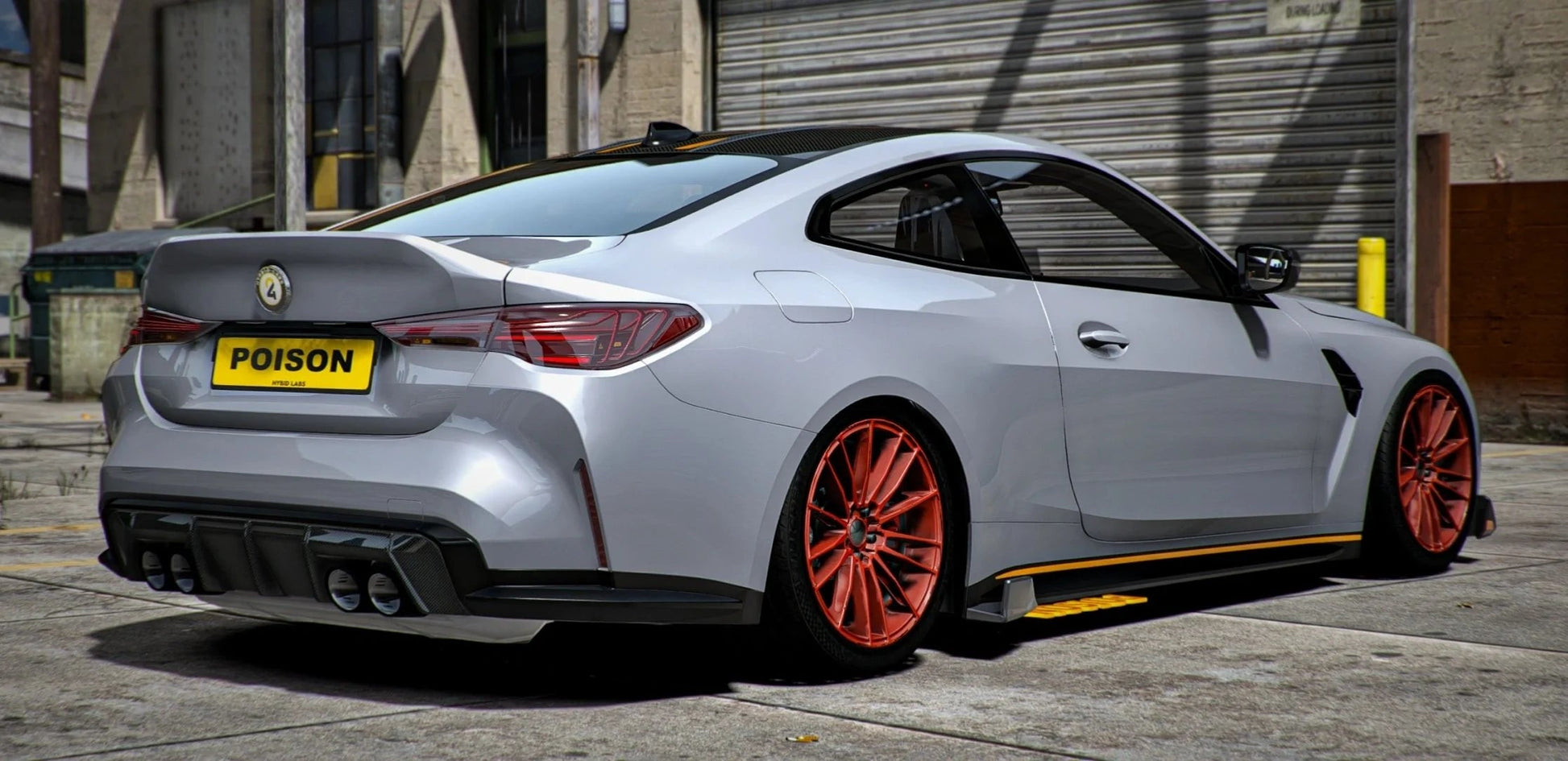 (Unbranded) BMW M4 Manhart with Custom Props | Elite Shifters