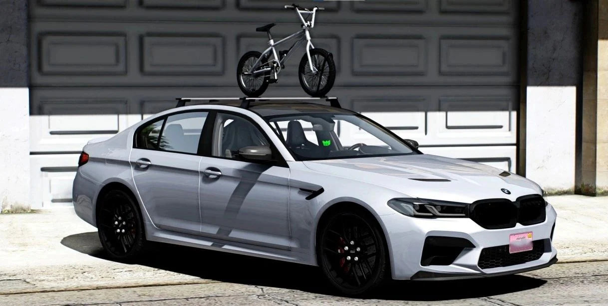 (Unbranded) BMW M5 with Bike 2022 | Goonie