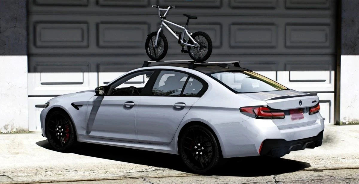 (Unbranded) BMW M5 with Bike 2022 | Goonie