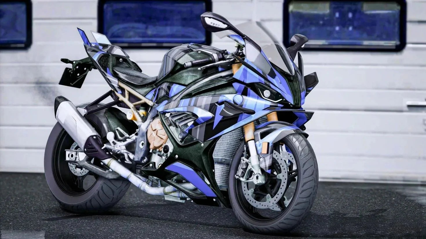 (Unbranded) BMW S1000rr Beast (9 Liveries) | Zeed