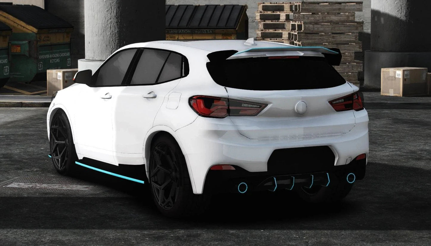 (Unbranded) BMW X2M SS Kit 2023 | Sakura Services
