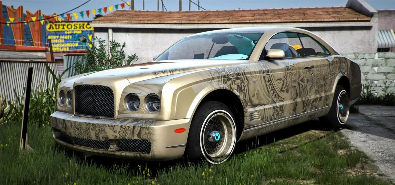 (Unbranded) Bentley Brooklands Lowrider | Owl Frost