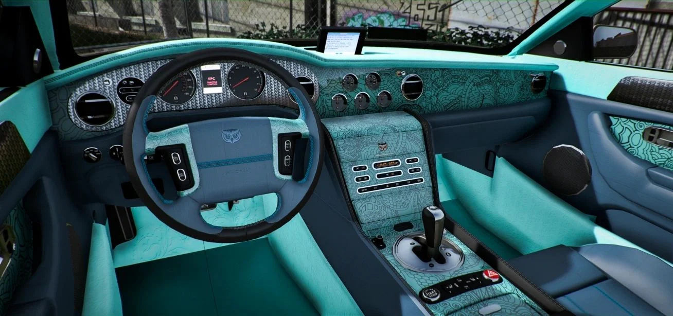 (Unbranded) Bentley Brooklands Lowrider | Owl Frost