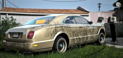 (Unbranded) Bentley Brooklands Lowrider | Owl Frost