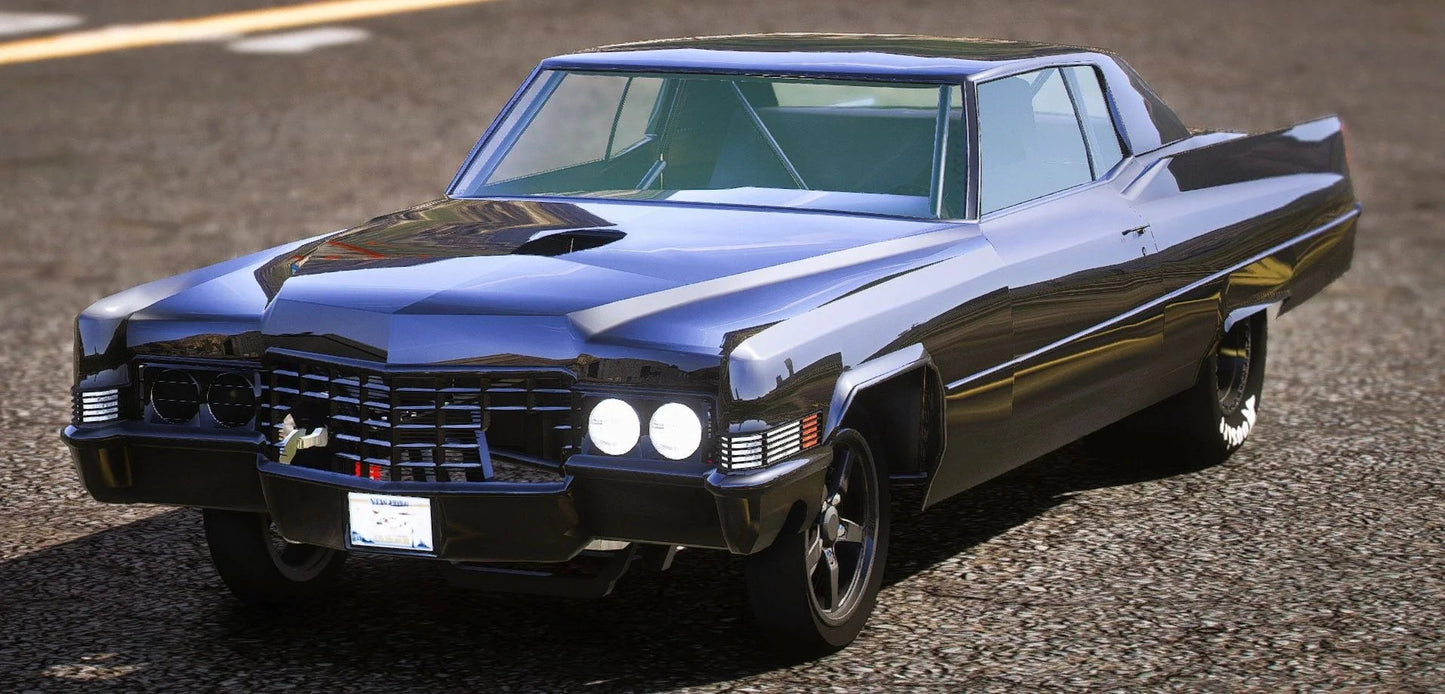 (Unbranded) Cadillac Coupe DeVille 1970 Drag Thetwin | Thunder