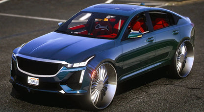 (Unbranded) Cadillac CT5 On Dub Floaters 6 Seater Slider | A1 Customs