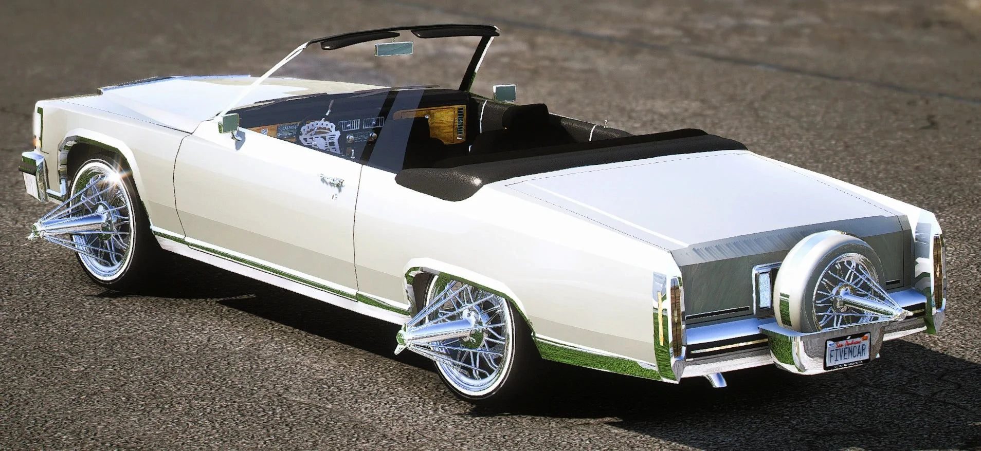 (Unbranded) Cadillac Deville Cabrio 1985 Swangas | One Deep