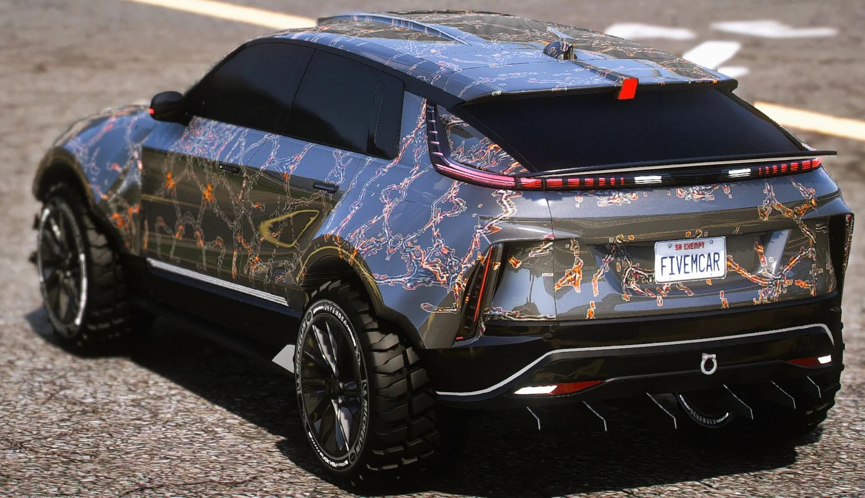 (Unbranded) Cadillac Lyriq Super Body Offroad (4 Liveries) | Sawz Ink