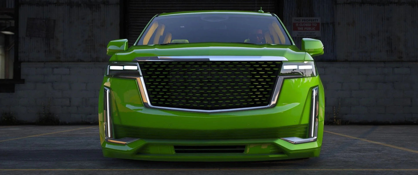 (Unbranded) Cadillac Escalade 2 ESV EE SEMA Bagged | GG