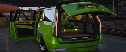 (Unbranded) Cadillac Escalade 2 ESV EE SEMA Bagged | GG