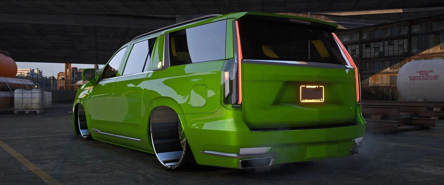 (Unbranded) Cadillac Escalade 2 ESV EE SEMA Bagged | GG