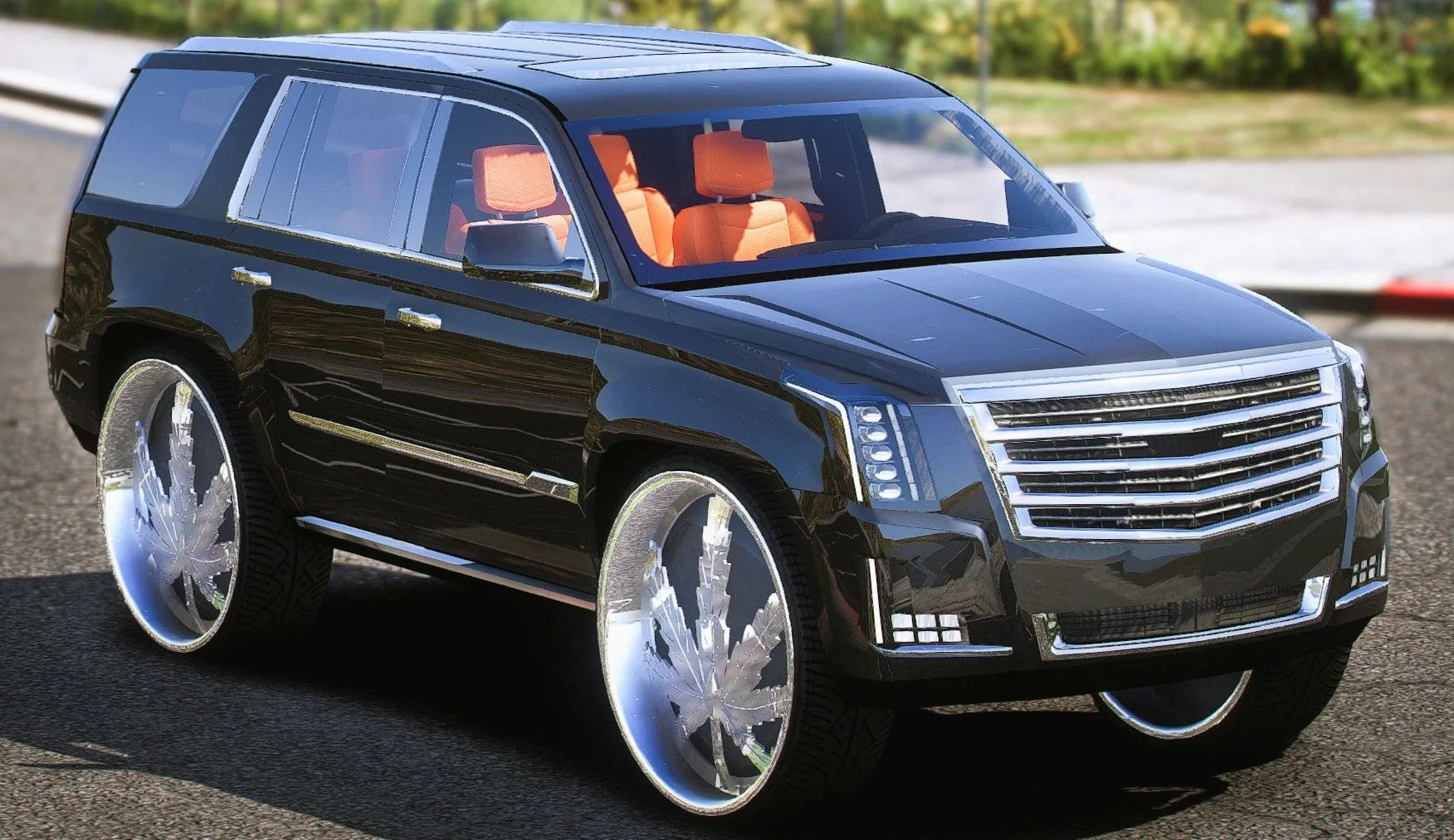 (Unbranded) Cadillac Escalade Donk | V-Puff