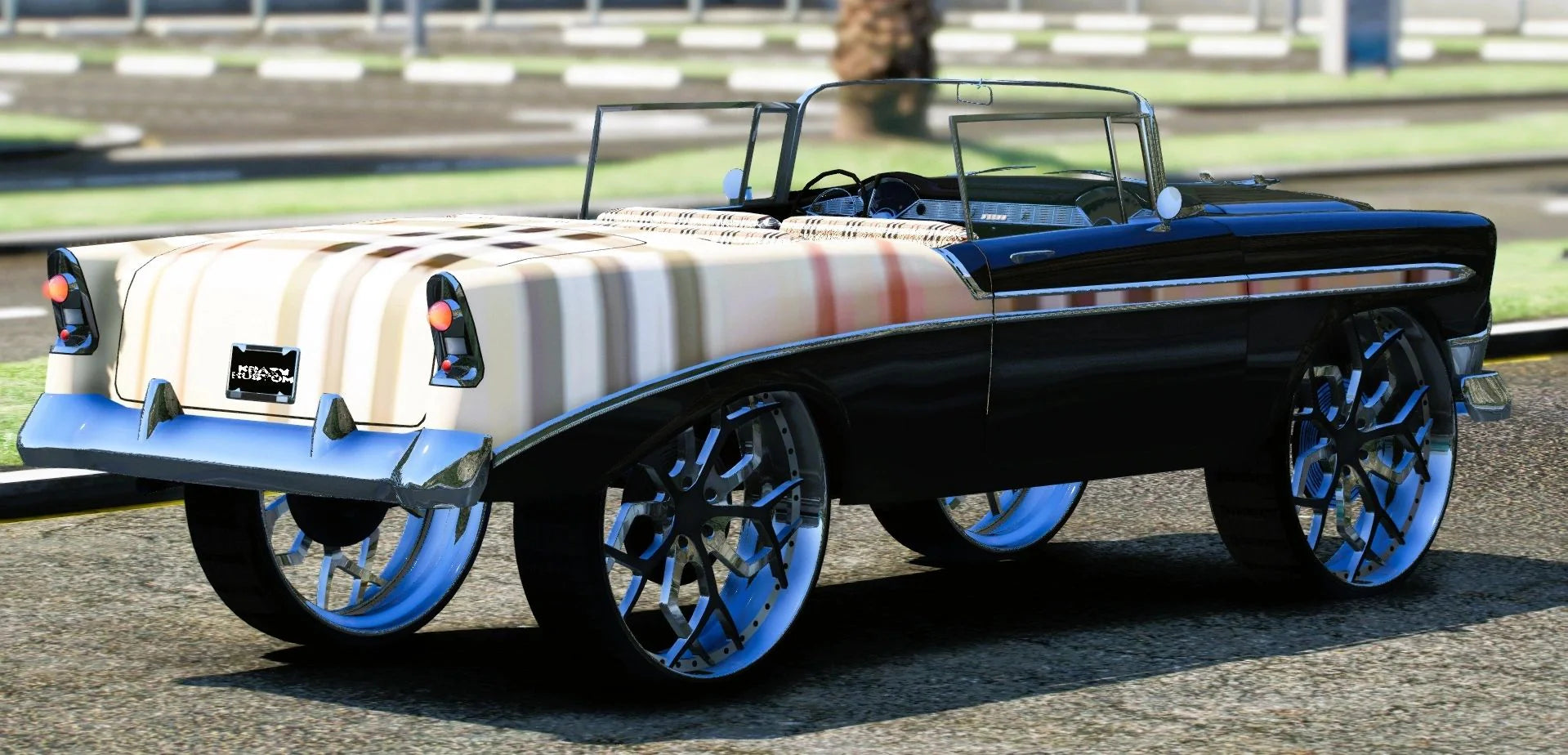 (Unbranded) Chevy Belair 28s Donk | Krazy Customs