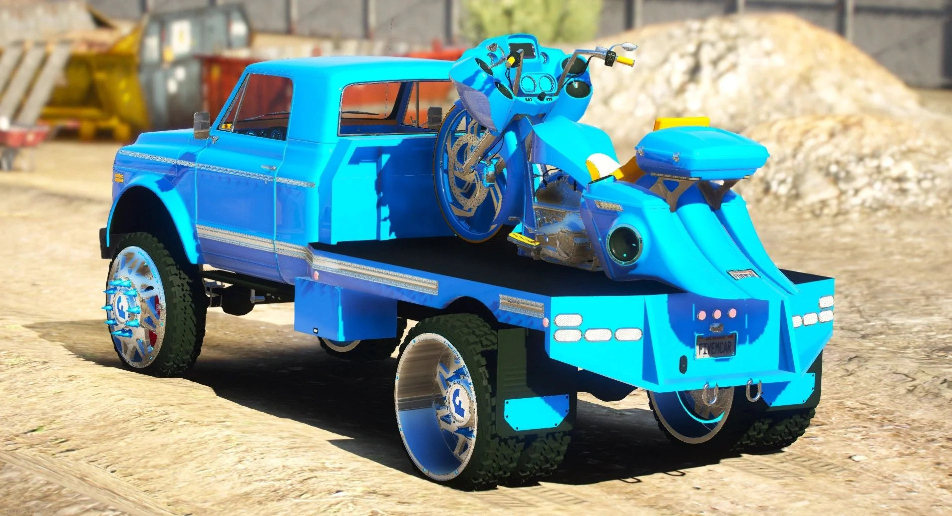 (Unbranded) Chevy C40 SINGLE MEGACAB FLATBED | GG