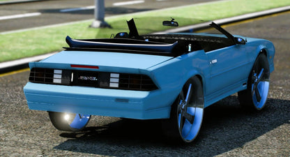 (Unbranded) Chevy Camaro Droptop ZL1 Donk 1990 | Krazy Customs