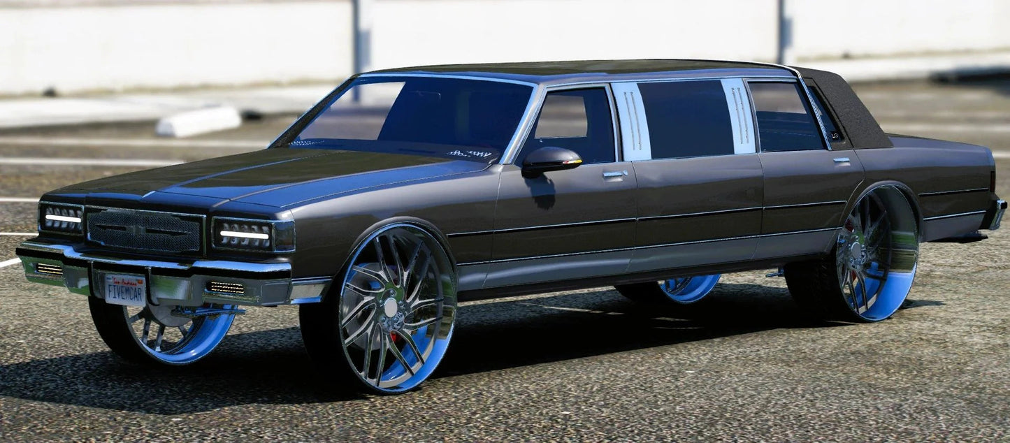 (Unbranded) Chevy Caprice Limo Donk 6 Seater | One Deep